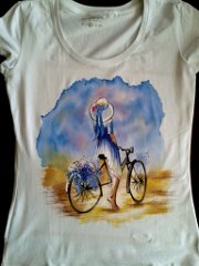 bicyklistka